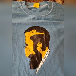 Sigmund Freud vintage, Large, Blue shirt